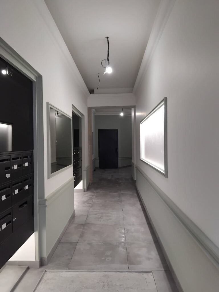 Rénovation hall bâtiment Lyon